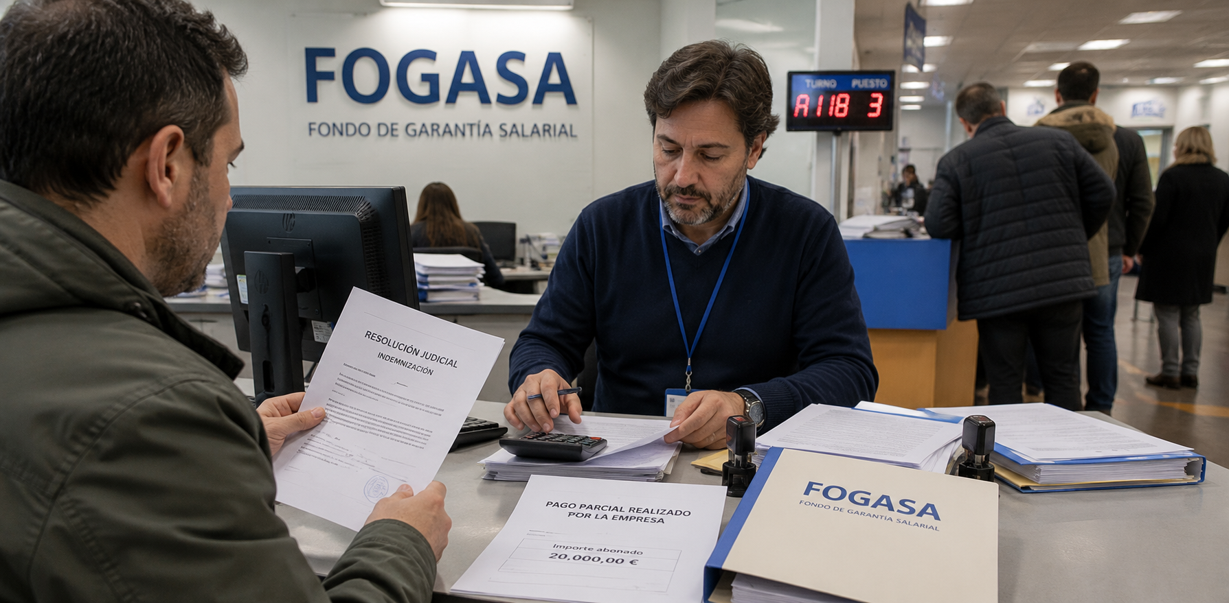 ¿Cuánto debe pagar el FOGASA cuando la empresa ya ha abonado una parte de la indemnización? El Tribunal Supremo unifica doctrina