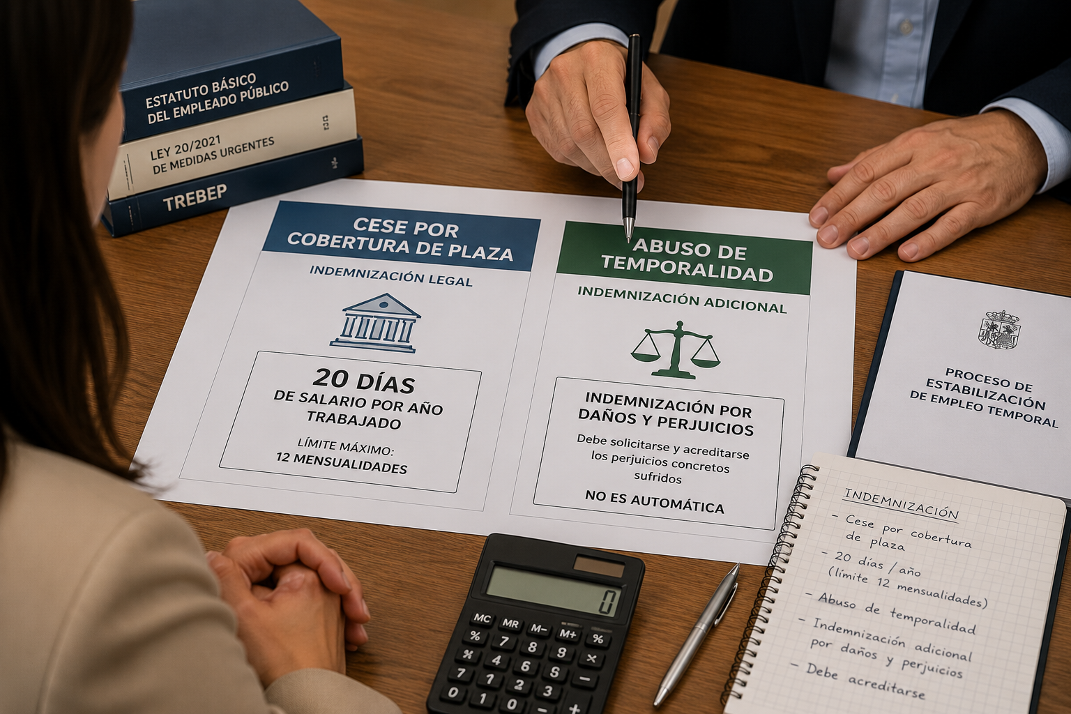 ¿Qué indemnización te corresponde si la Administración extingue tu contrato temporal tras un abuso de temporalidad? El TSJ de Aragón aplica la nueva doctrina del Supremo