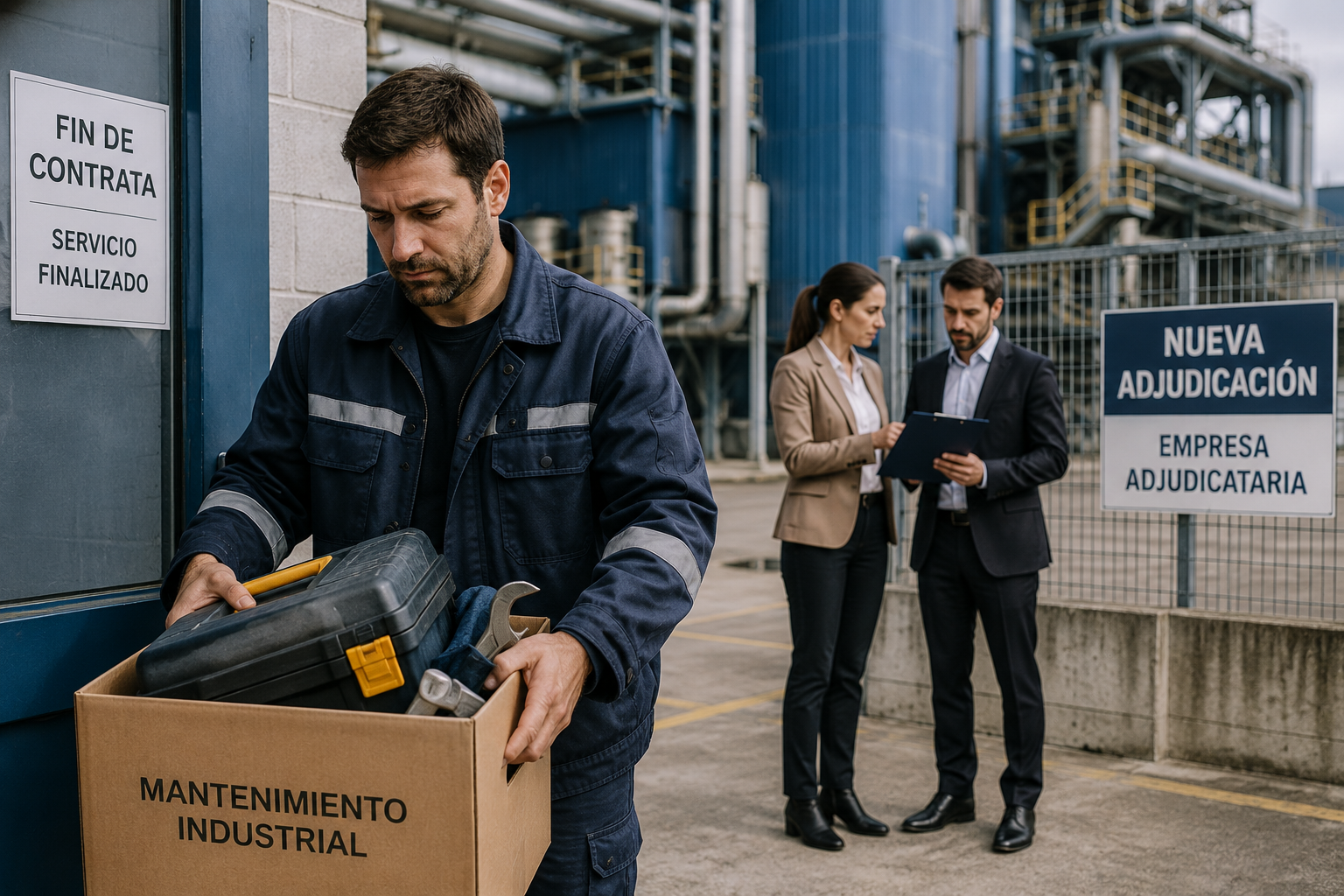 Despido por fin de contrata: cuándo existe obligación de subrogación y quién responde del despido
